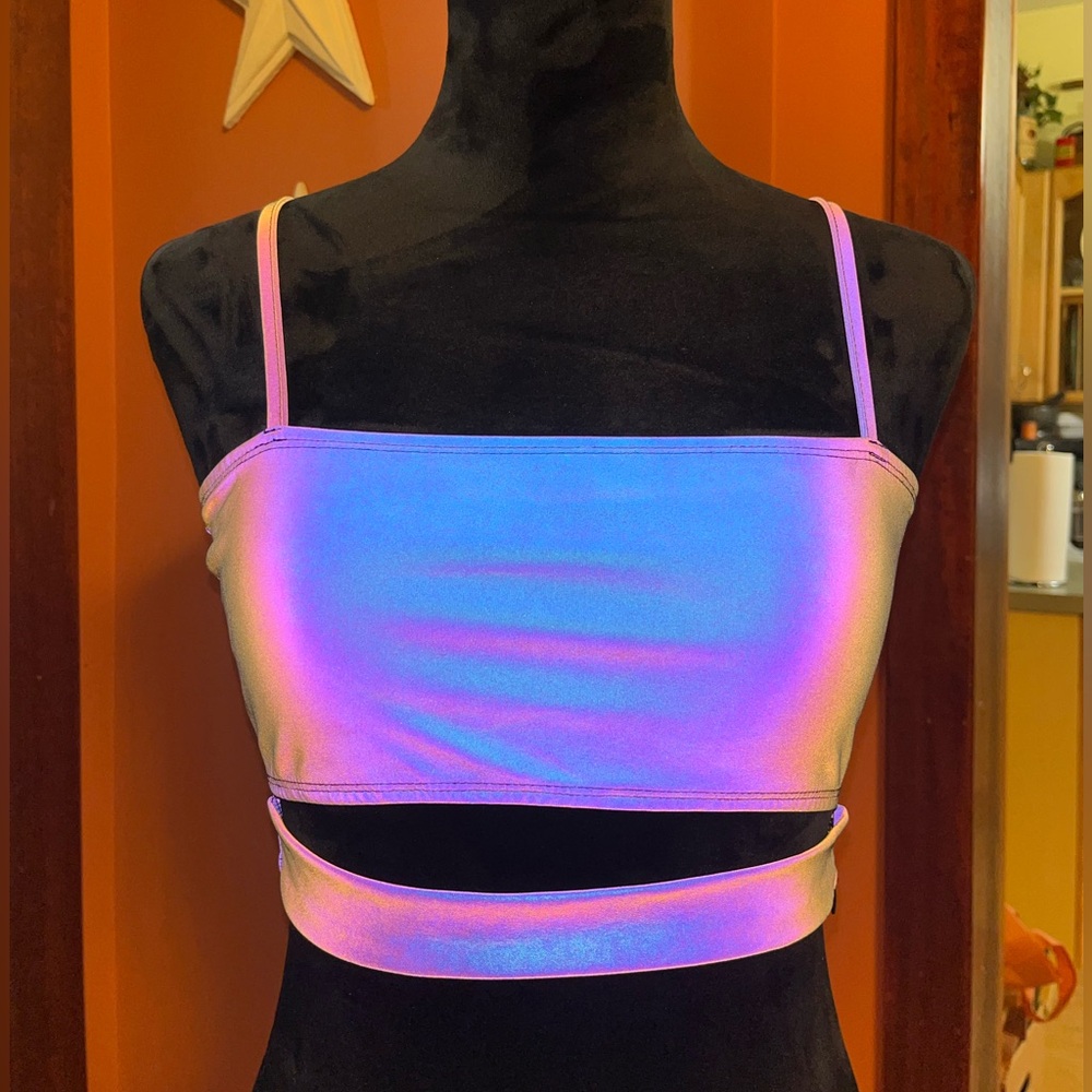 Reflective rave top